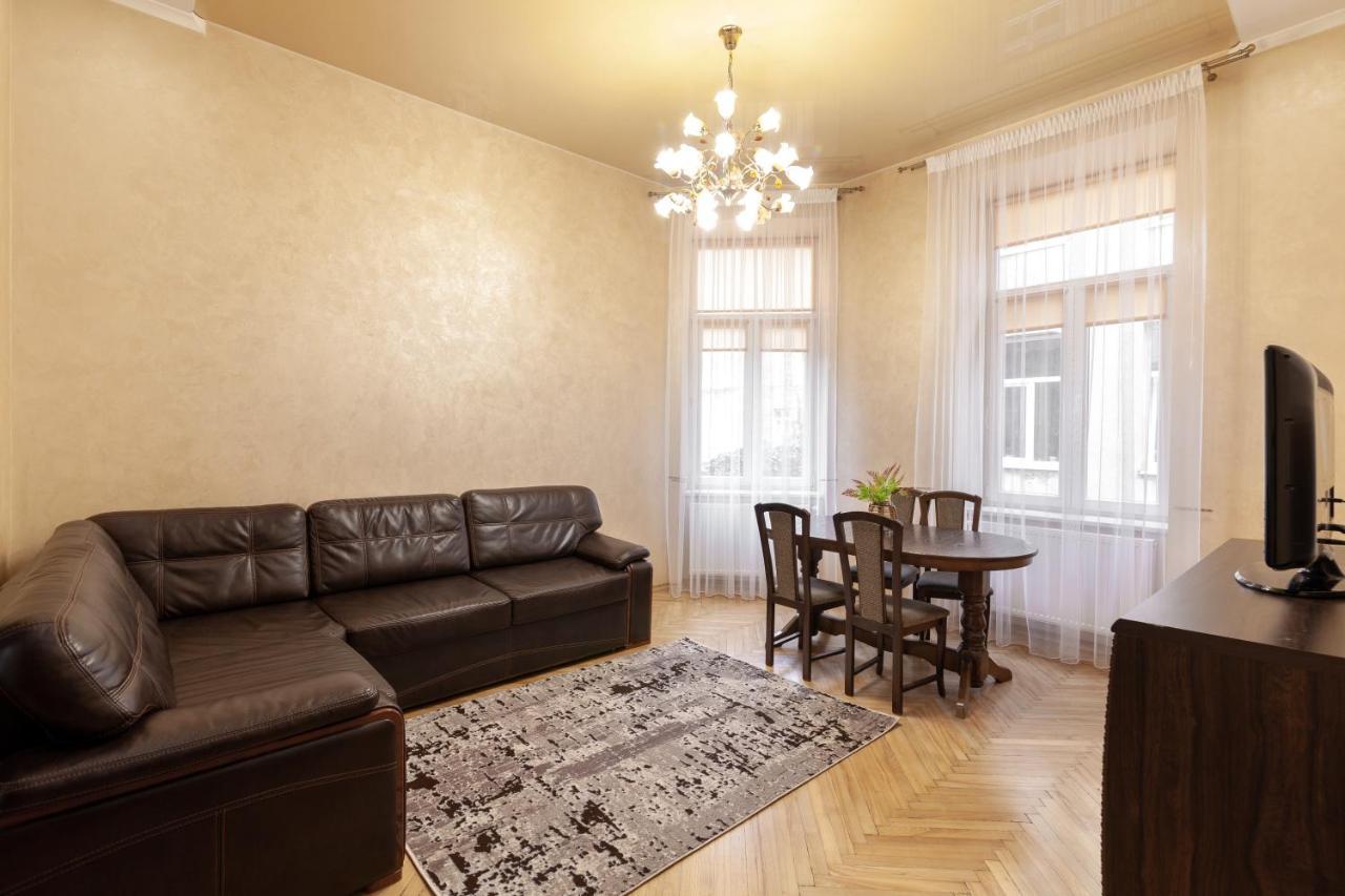 Alfa Apartments Levytskoho 利沃夫 外观 照片