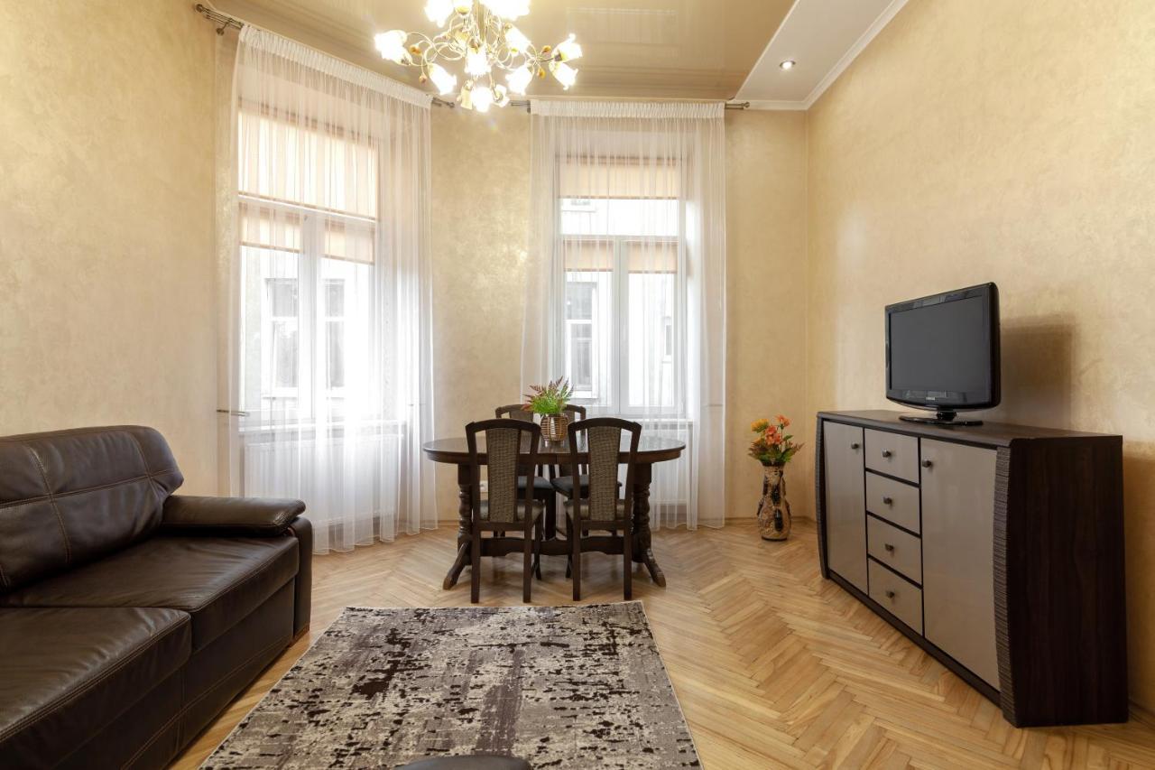 Alfa Apartments Levytskoho 利沃夫 外观 照片
