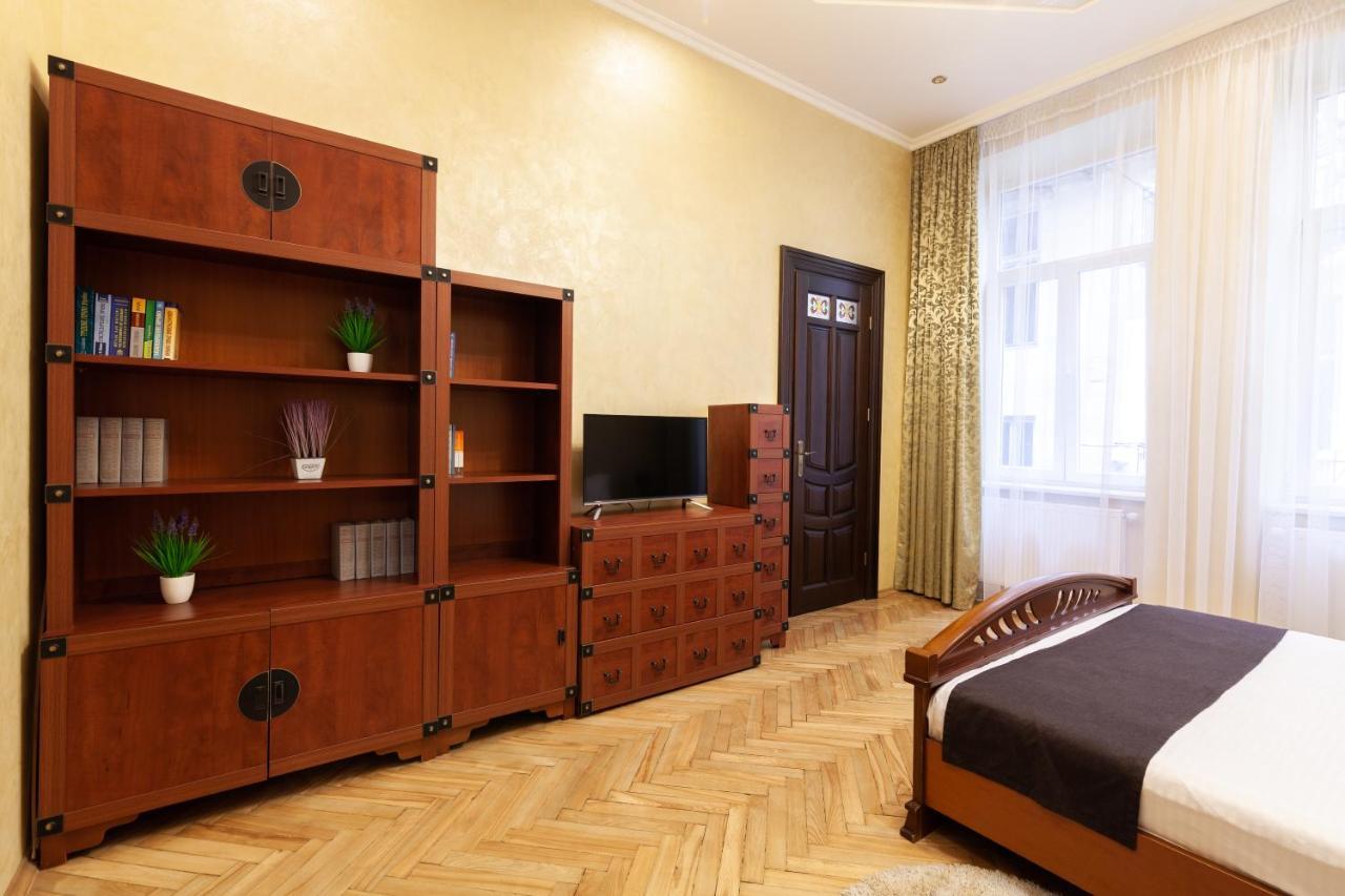 Alfa Apartments Levytskoho 利沃夫 外观 照片