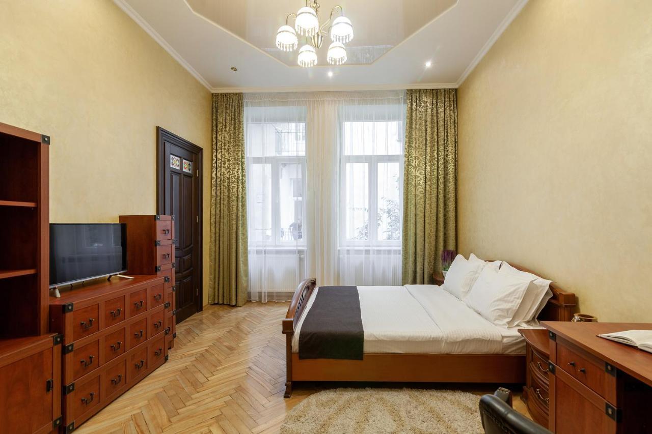 Alfa Apartments Levytskoho 利沃夫 外观 照片