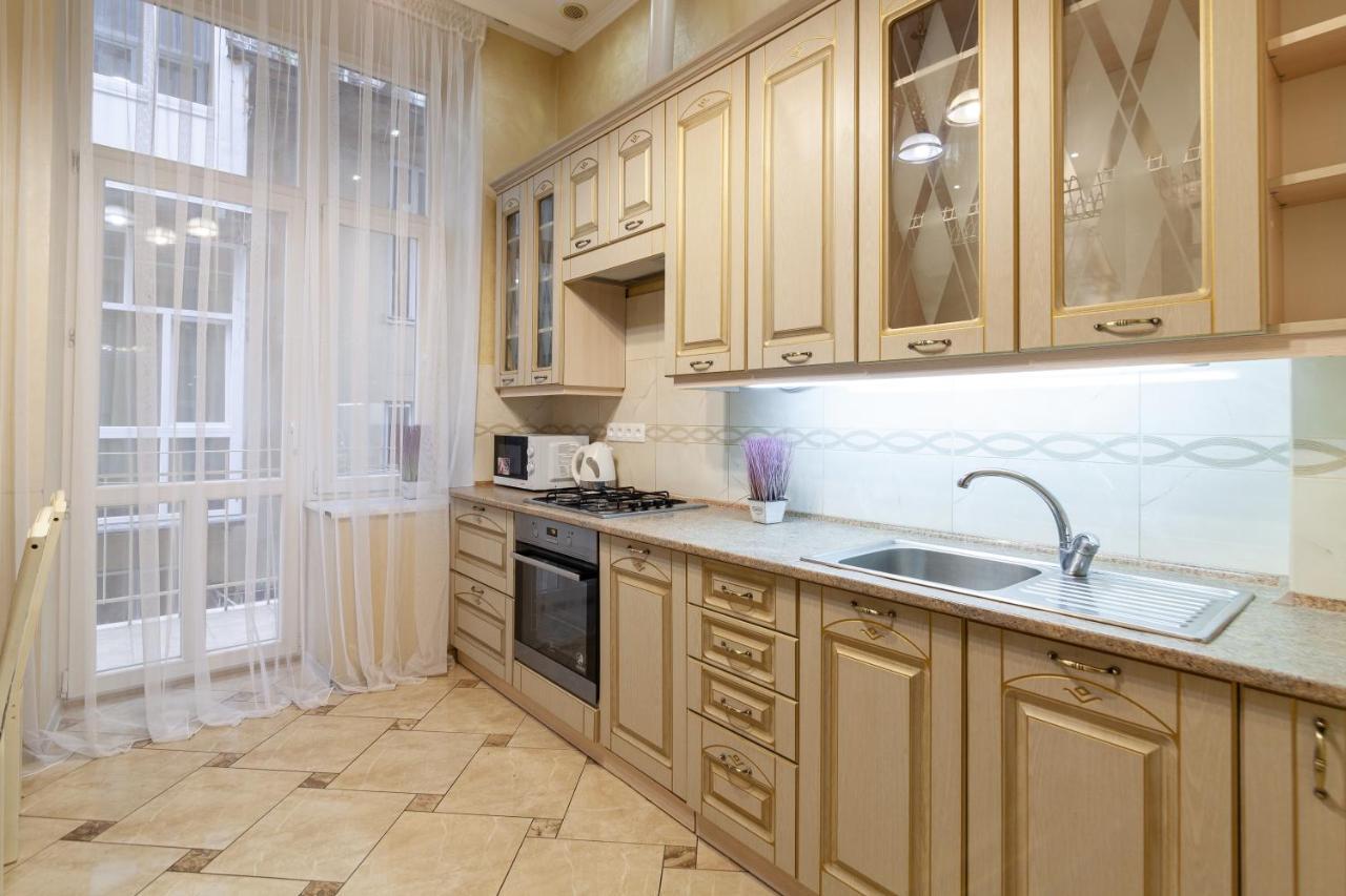 Alfa Apartments Levytskoho 利沃夫 外观 照片