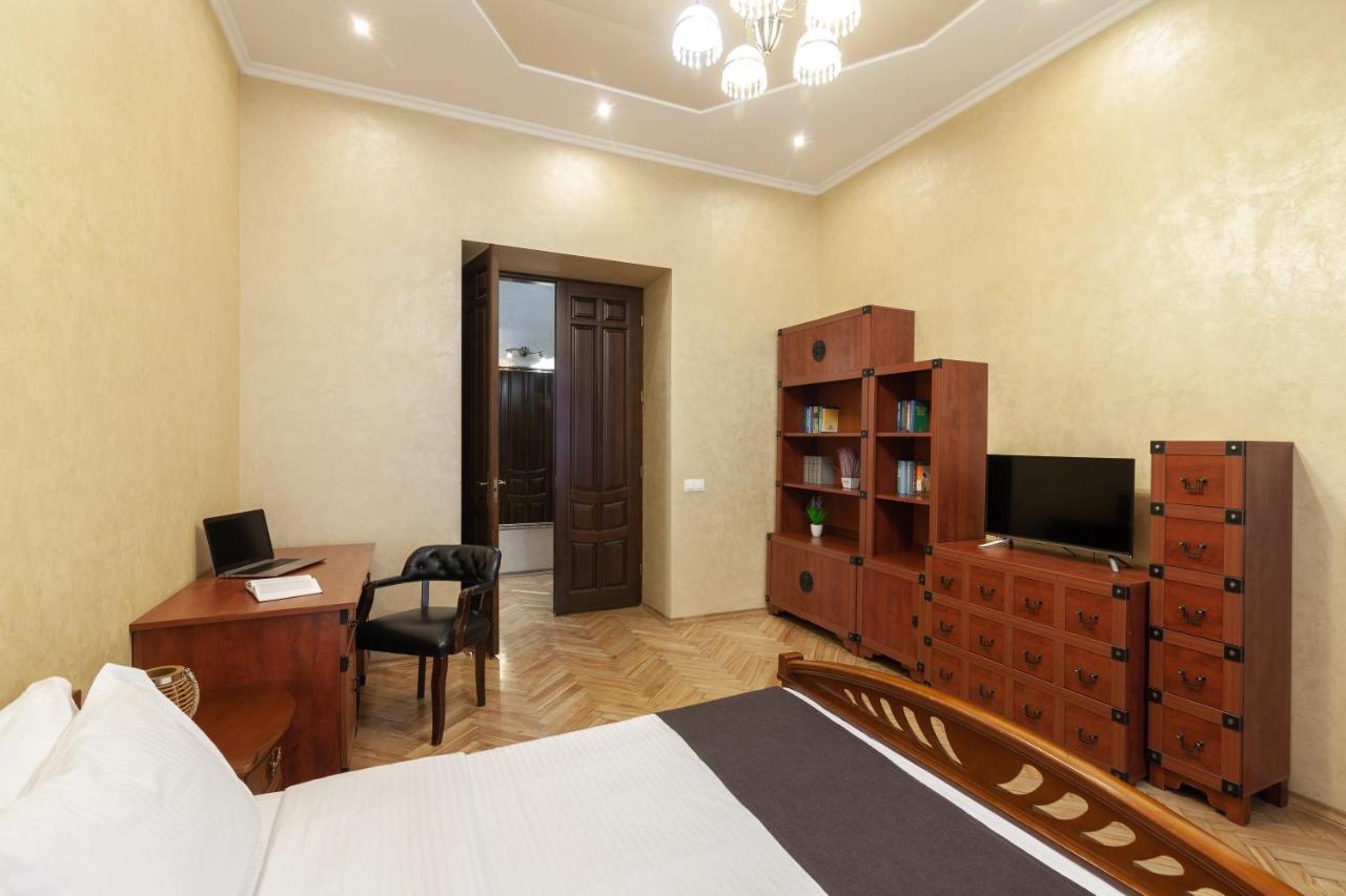 Alfa Apartments Levytskoho 利沃夫 外观 照片